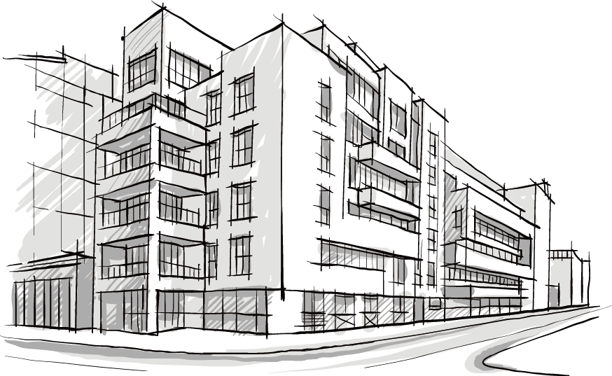 Chantier de gros œuvre Viateck — élévation de la structure