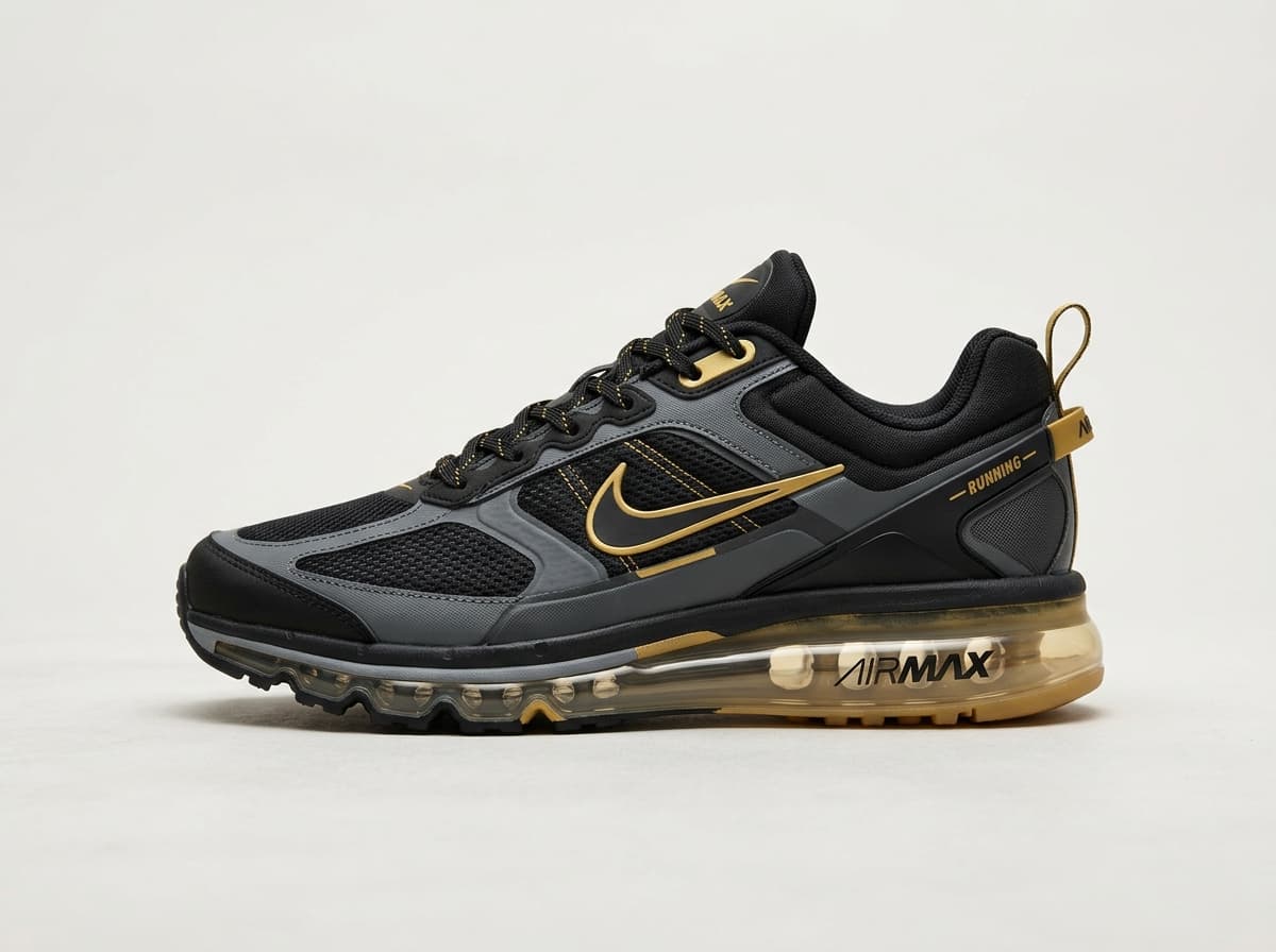 Air Max Tailwind Gold Edition « Carbon Black »